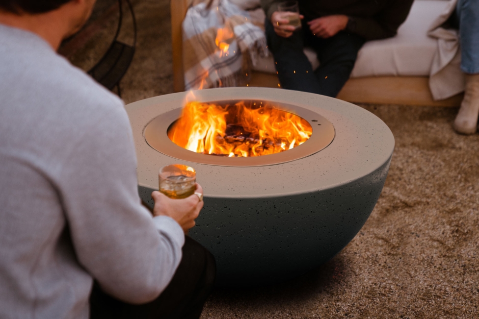 Lume from firegear the ultimate smoke less wood burning fire pit