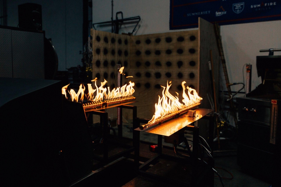 Why you should always get a fire feature with the same high quality standards as your gas grill